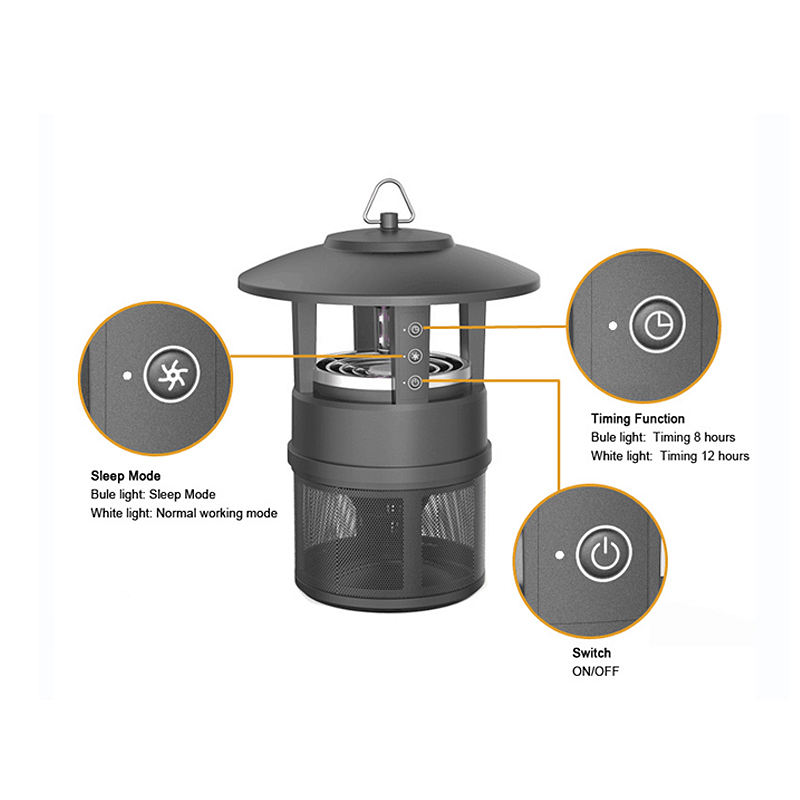 Outdoor Mosquito Killer Lamp Speaker 3